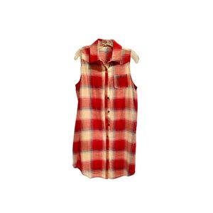 JODIFL Plaid Sleeveless Dress